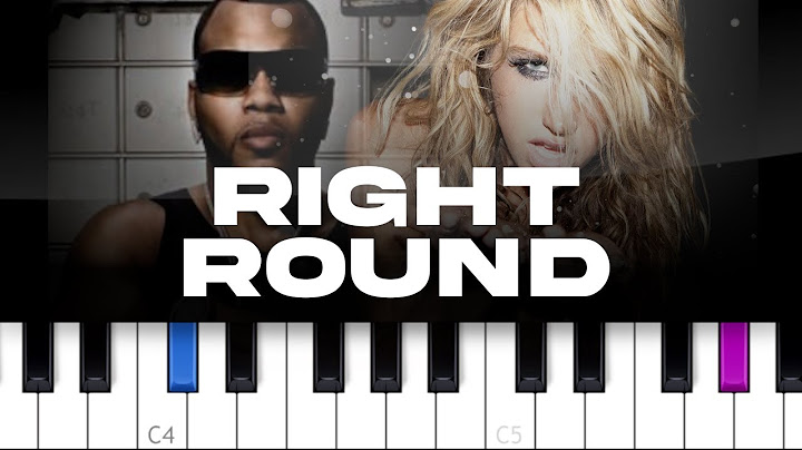 Right Round Piano version - Piano performance video thumbnail
