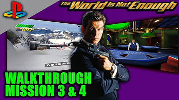 007  The World is Not Enough (PS1) | WALKTHROUGH MISSION 3 AND 4