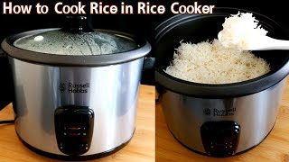 How to Cook Rice in Rice Cooker Without Sticking | #shorts | Electric Rice Cooker