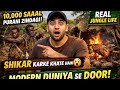 I visit hunt and eat pipuls in Africa 😨😰