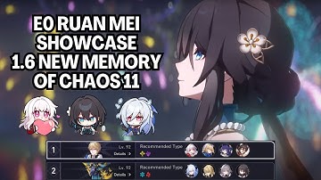 Ruan Mei vs NEW Memory of Chaos 11! | Clara + E0 Jingliu/Ruan Mei Hypercarry | Honkai Star Rail 1.6