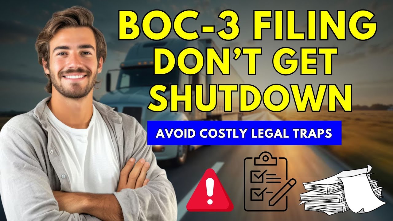 What Is BOC-3 Filing? Trucking Must-Know for Legal Compliance! - YouTube