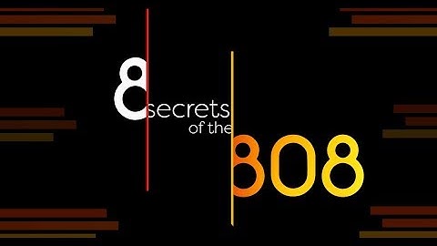 8 Secrets of the 808 - Sub Outs