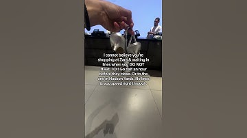 How to shop at ZARA without waiting in a line!!