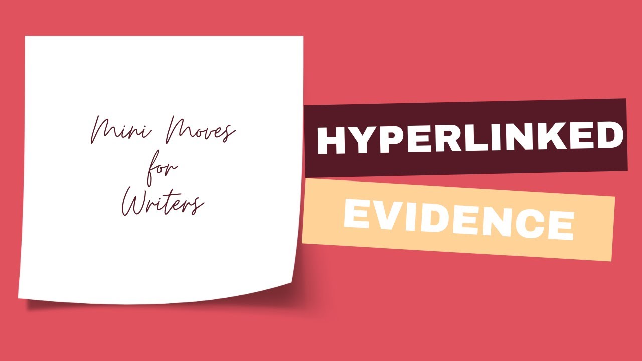 Cite Your Sources like a 21st Century Writer with Hyperlinked Evidence ...