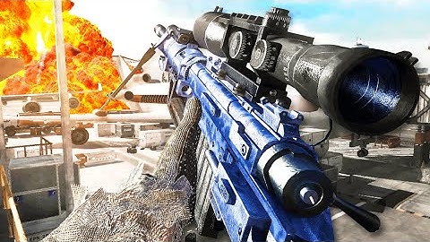 the MW2 Intervention 😍 (IW4X Sniping)