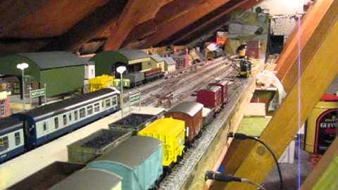 Trying to video model railway shunting