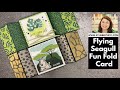 🔴 Flying Seagull Fun Fold Card