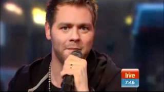 Brian McFadden Performing Come Party Live On Sunrise