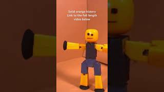 Stikbot history - solid orange #review #toys #stikbot #t13