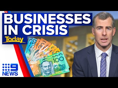 Number of australian businesses collapsing hits highest level in four years | 9 news australia