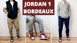 burgundy jordan sweater