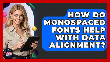 How Do Monospaced Fonts Help With Data Alignment? - Graphic Design Nerd