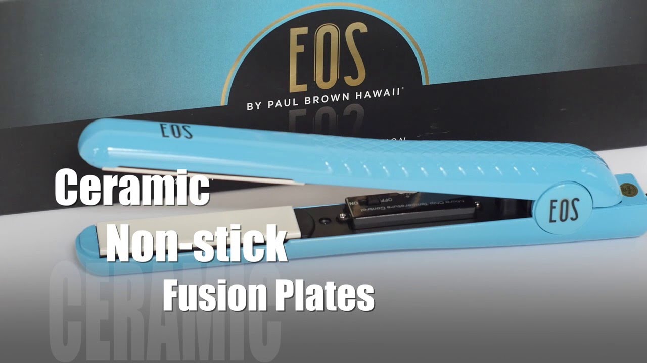 paul brown hawaii ceramic flat iron