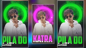 Lyrics whatsapp status video editing | light effect status editing | kinemaster | status kaise banay