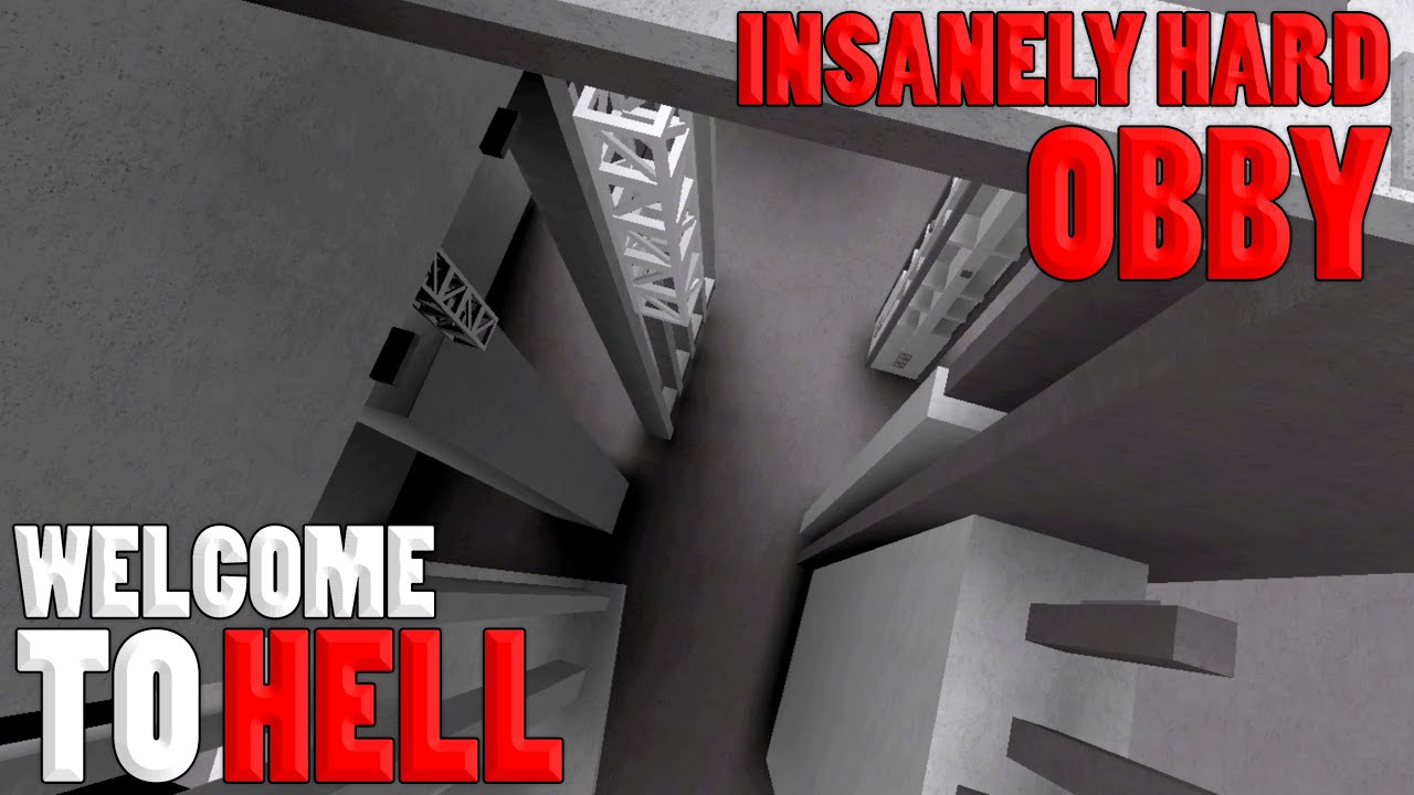 Insanely Hard Obby Welcome To Hell Roblox Youtube