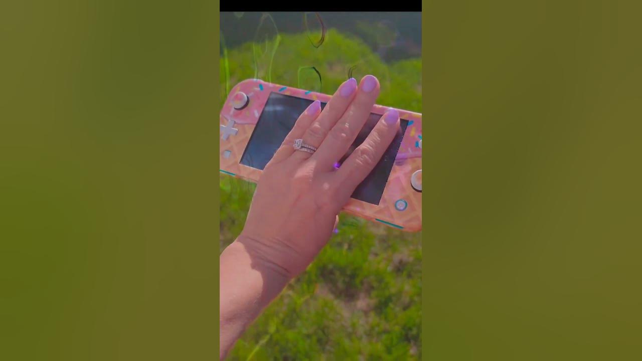 ZOOMHITSKINS Compatible For Switch Lite Skin Glitter