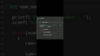 #46 | Learn C Tutorial | Computer Programming Exercise47 | Programming #shorts #coding