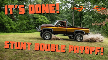 The Stunt Double is Done! Stacey David