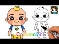 How to draw jj  cocomelon