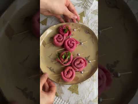 Crepes rosas con queso crema by Tartas con Alma