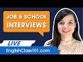 Common English Interview Questions and How to Answer Them Well