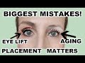 EYESHADOW APPLICATION MISTAKES AND TIPS
