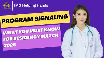Program Signaling – What You MUST Know! Residency Program Signaling Eras #img #program #residency