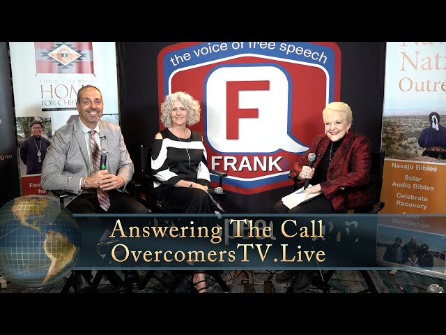 ANSWERING THE CALL - NRB 2023 - June Hunt Annette and Chuck Reich on Overcomers.TV & FrankSpeech.com