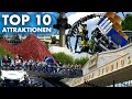 Top 10 fahrgeschfte im movie park germany 2024