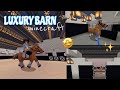 LUXURY Equestrian Barn✨ ~  minecraft speedbuild pt.1🤩