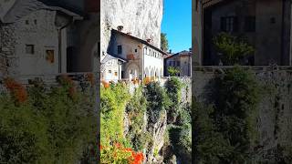 Santa Caterina Del Sasso Monastery | Italy 🇮🇹 | #shorts #youtubeshorts #italy #anativevillageboy