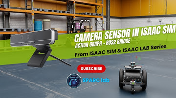 Tutorial #10 (Part 1) – Camera Sensor in Isaac Sim | Action Graph + ROS2 Bridge