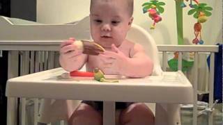 Jack's First BLW Meal