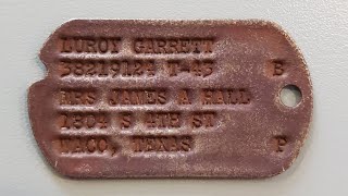 Museum searches for Waco veteran's family after his WWII dog tag was found in England