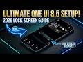 Samsung Lock Screen Customization in One UI 8.5 (Ultimate 2026 Setup Guide)