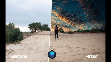 Luminar 4 - How to replace sky and create sunrays