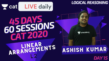 CAT 2020 | 60 Sessions Crash Course! | Circular Arrangements - L2 | By Ashish Sir