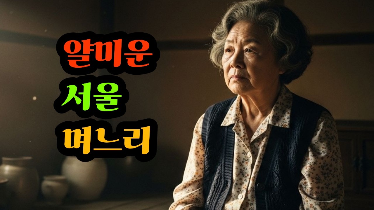 얄미운 서울 며느리 #시니어사연 #70살#60세 #할머니사연#시니어사연#오디오북#감동사연#실화사연#인생사연 #korean