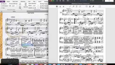 Working in Sibelius 2