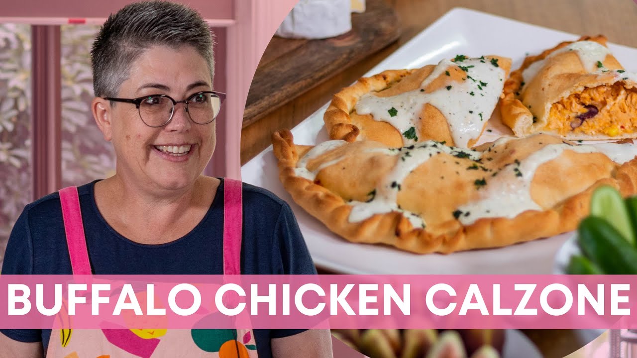 Buffalo Chicken Calzone | Thermomix Recipe with Michelle Boyd