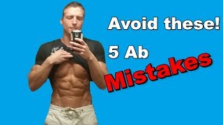 Avoid these 5 mistakes for abs (Common!)