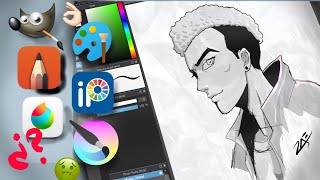 En Búsqueda del Mejor Programa de Dibujo Digital GRATIS!! 🎨🔍- TEST DE DIBUJO