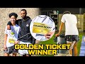 GOLDEN TICKET WINNER SPENDS FULL DAY WORKING OUT WITH ME!