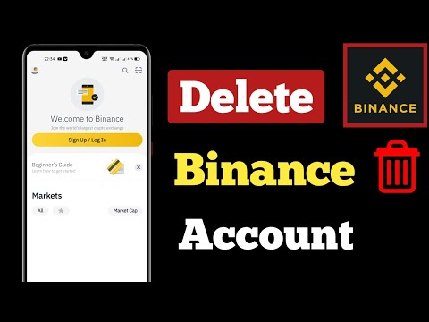   How To Delete Binance Account