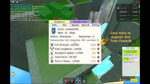 Getting 1 BILLION Psychic Power in Super Power Training Sim!