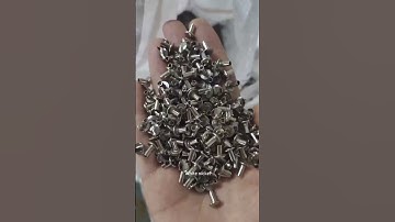 We are professional manufacturers of custom rivets and screws#custom  #machine  #rivet  #supplies