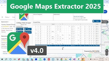 G-Maps Scraper v4.0 | Extract Phone numbers, Emails, & All Data from Google Maps in 2025