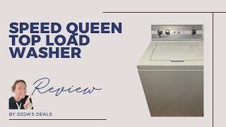 The One Thing That Makes My Speed Queen Washer Stand Out!