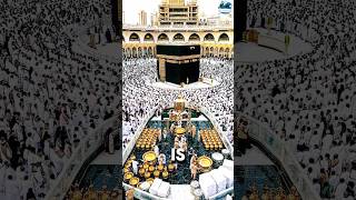 How Is the Kaaba Sharif Washed?🤯#shorts #islamicfacts #kaaba #makkah
